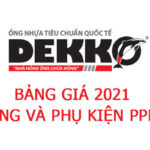 Đơn Giá Chi Tiết 2020 - Ống Nhựa Và Phụ Kiện PPR Dekko