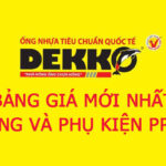 Đơn Giá Chi Tiết 2020 - Ống Nhựa Và Phụ Kiện PPR Dekko