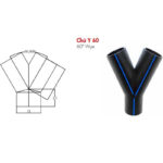 Bảng Giá - Phụ Kiện Ống Nhựa HDPE Hoa Sen - Y 60 Độ