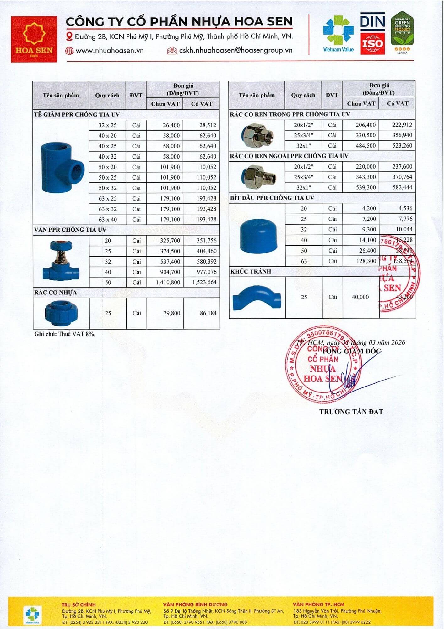 Cb22 Bang Gia Pk Ppr Uv Mn 01 04 2026 2