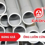 [Báo Giá] Ống Luồn Dây Điện Tròn Cứng - CADIVI