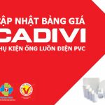 [CẬP NHẬT] Đơn Giá Phụ Kiện Ống Luồn Dây Điện PVC - CADIVI