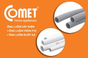 [Bảng Giá] Ống Luồn Dây Điện PVC - Chính Hãng COMET