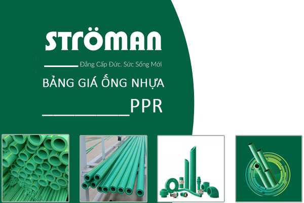 [Bảng Giá] Ống Nhựa PPR Chịu Nhiệt - Stroman Đại Thành