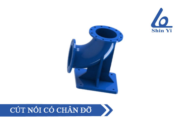 [Đơn Giá] Cút Nối Có Chân Đỡ - Phụ Kiện Van Shinyi