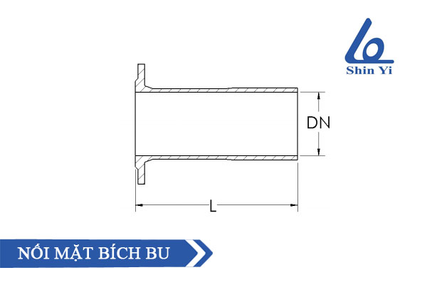 Cấu tạo mối nối mặt bích BU thương hiệu Shinyi