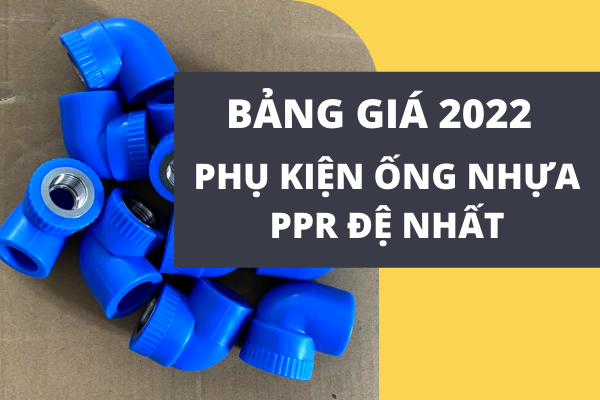 Báo Giá Phụ Kiện Ống Nhựa PPR Đệ Nhất 2022 tổng hợp