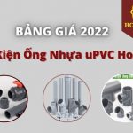Cập nhật Giá Phụ Kiện Ống Nhựa uPVC Hoa Sen 2022