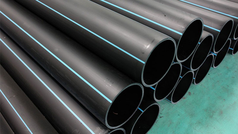 Lô ống nhựa HDPE chất lượng phục vụ dự án.
