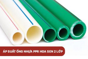 Áp suất ống nhựa PPR Hoa Sen 2 lớp chính hãng