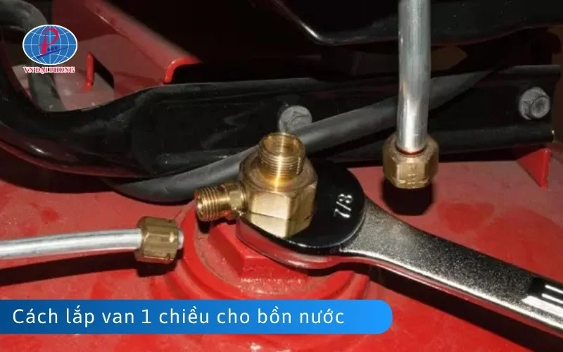 Hướng dẫn cách lắp van 1 chiều cho bồn nước đơn giản