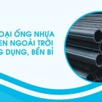 Các Loại Ống Nhựa Hoa Sen Ngoài Trời