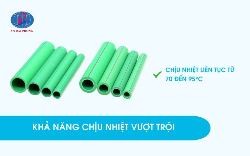 Khả năng chịu nhiệt vượt trội